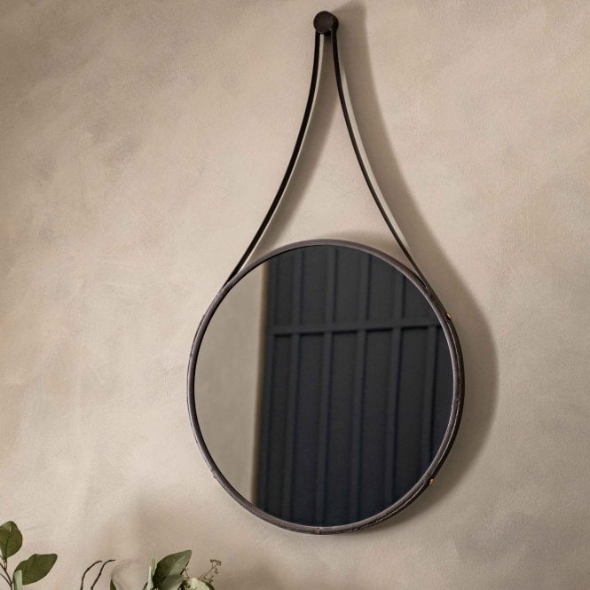 Fabco Collection Berron Round Mirror