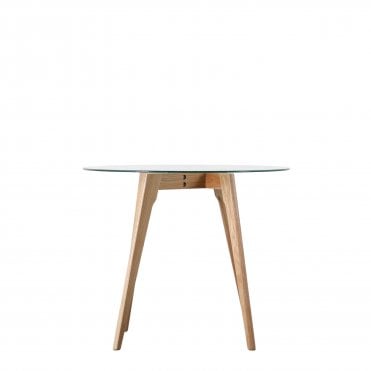 Blair Round Dining Table Oak (W)900mm X (D)900mm X (H)750mm