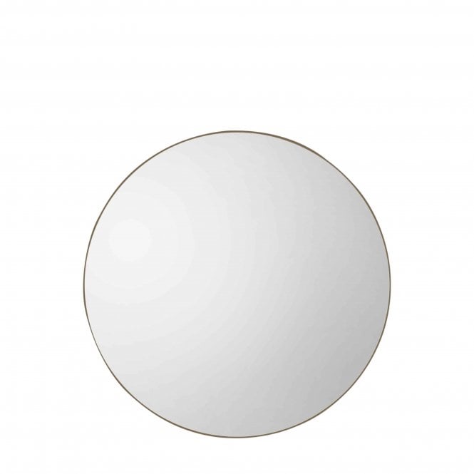 Fabco Collection Bonetti Round Mirror Champagne