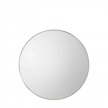 Bonetti Round Mirror Champagne