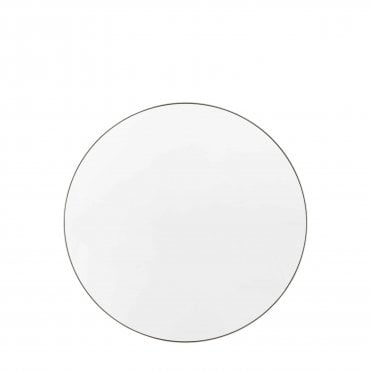 Bonetti Round Mirror Silver