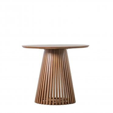 Brompton Slatted Dining Table (W)900mm X (D)900mm X (H)760mm