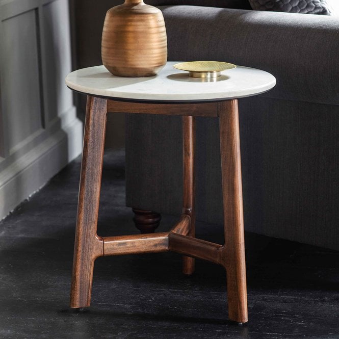 Fabco Collection Budapest Side Table W500 x D500 x H550mm