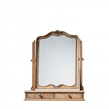 Camille Dressing Table Mirror Weathered