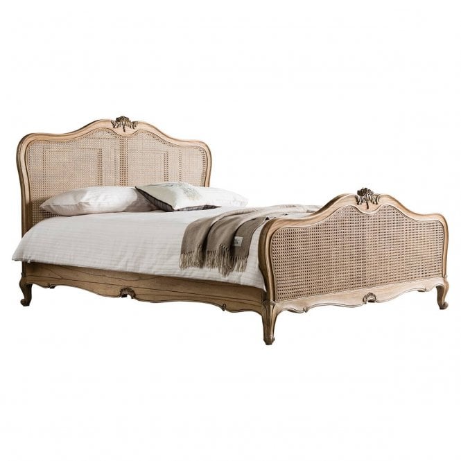 Fabco Collection Chamonix 5' Cane Bed Weathered