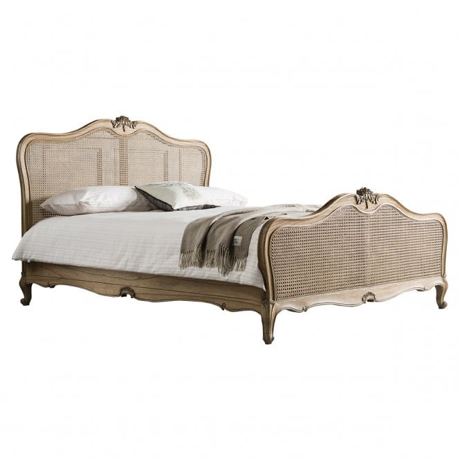 Fabco Collection Chamonix 6' Cane Bed Weathered