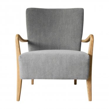 Cheddingworth Armchair Charcoal (w)660mm x (d)750mm x (h)800mm