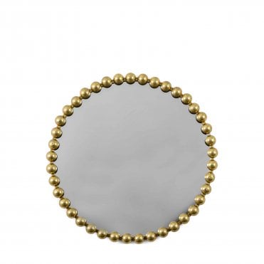 Comit Round Mirror Gold