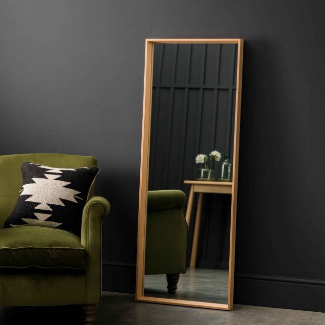 Fabco Collection Cosmoso Mirror Long Oak