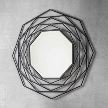 Edelle Mirror Black