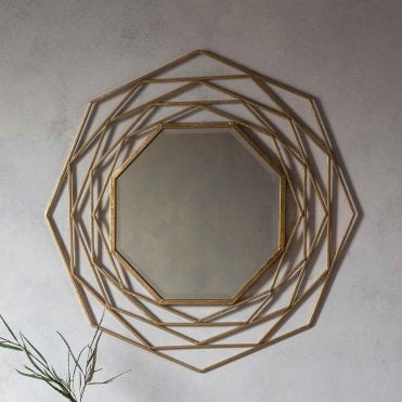 Edelle Mirror Gold