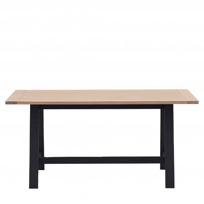 Fabco Collection Edmond Trestle Table Meteor (W)1600mm X (D)800mm X (H)750mm
