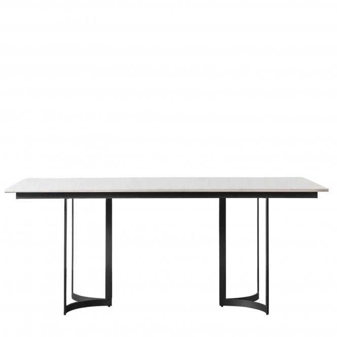 Fabco Collection Essellay Dining Table Black (W)1800mm X (D)900mm X (H)760mm