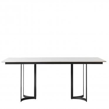 Essellay Dining Table Black (W)1800mm X (D)900mm X (H)760mm