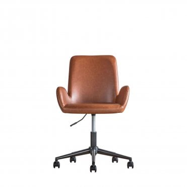 Fennell Swivel Chair Brown