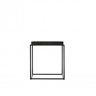 Fererra Tray Side Table Black W550 x D550 x H600mm