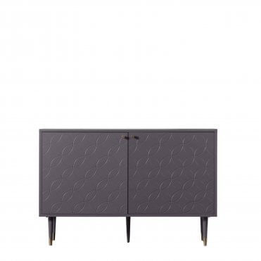 Harby 2 Door Cabinet Grey 1200x400x790mm
