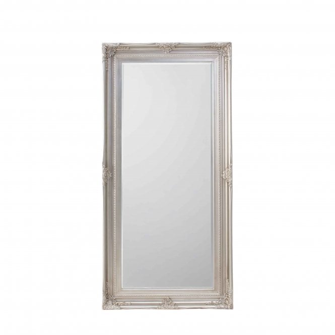 Fabco Collection Harviss Leaner Mirror Antique Silver