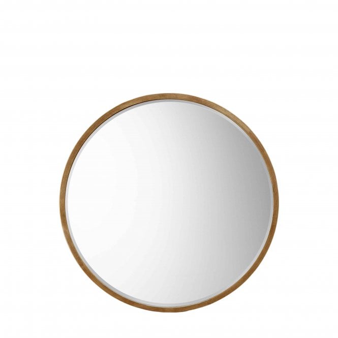 Fabco Collection Hegson Round Mirror Antique Gold