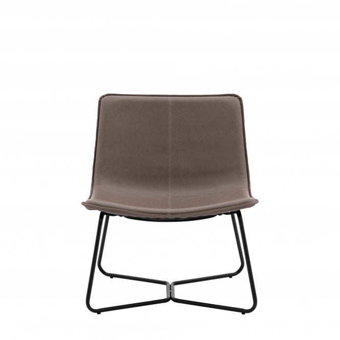 Fabco Collection Hicklin Lounge Chair Ember (w)655mm x (d)675mm x (h)780mm