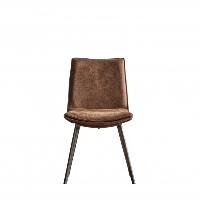 Fabco Collection Highgate Chair Brown (2pk)