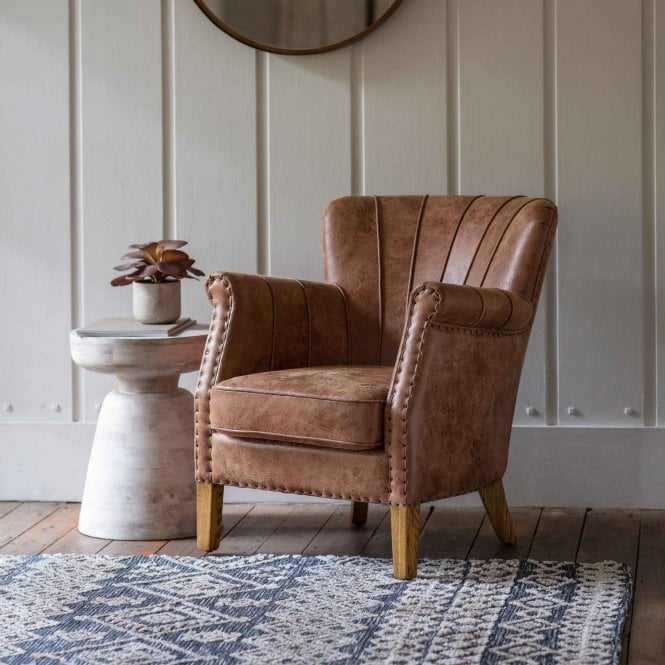 Fabco Collection Hillsley Chair Charcoal (w)675mm x (d)775mm x (h)765mm