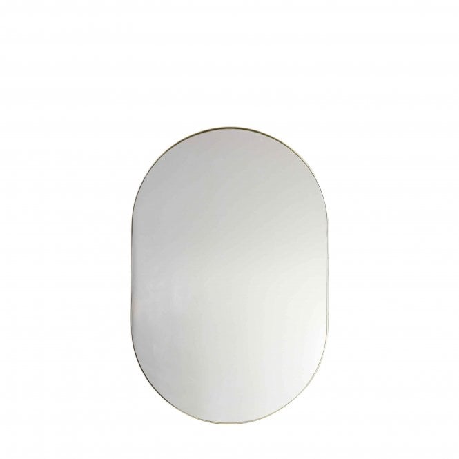 Fabco Collection Hunnes Elipse Mirror Champagne