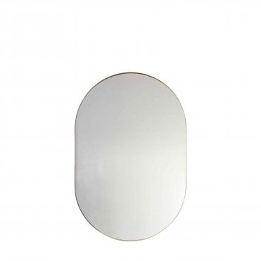 Hunnes Elipse Mirror Champagne