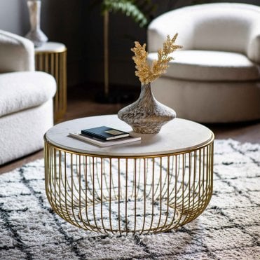 Keeley Coffee Table Gold