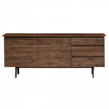 Mandra 2 Dr/3 Drwr Sideboard Walnut W1710 x D450 x H700mm