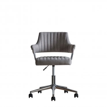 Mazula Swivel Chair Grey
