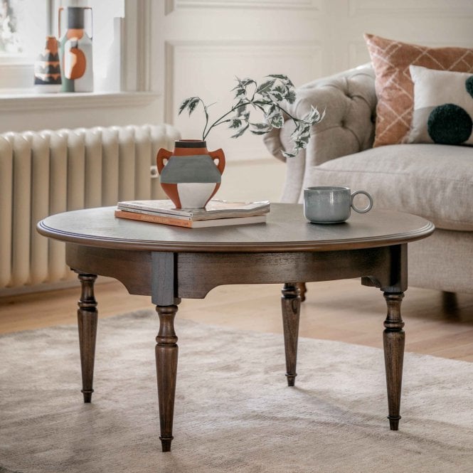 Fabco Collection Medice Coffee Table W900 x D900 x H450mm