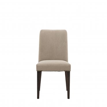 Medison Chair Cement Linen (2pk)