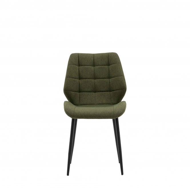 Fabco Collection Milnard Dining Chair Bottle Green (2pk)