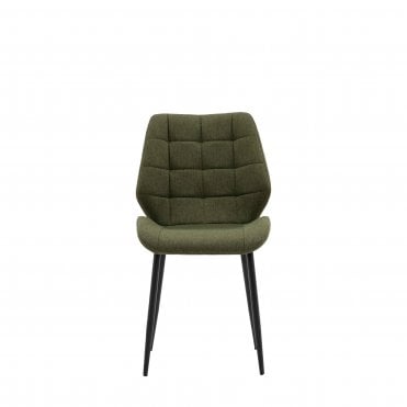 Milnard Dining Chair Bottle Green (2pk)