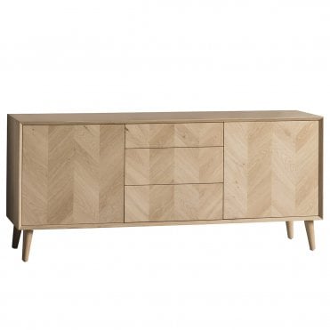 Morgano 2Dr/3Drwr Sideboard W1600 x D450 x H700mm