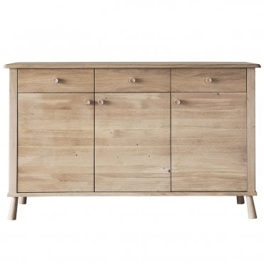 Newcombe 3 Door 3 Drawer Sideboard W1400 x D475 x H850mm