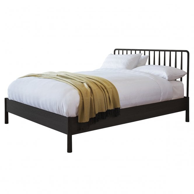 Fabco Collection Newcombe 5' Spindle Bed Black