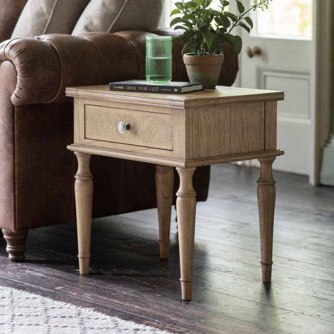 Fabco Collection Pastique 1 Drawer Side Table W500 x D400 x H550mm