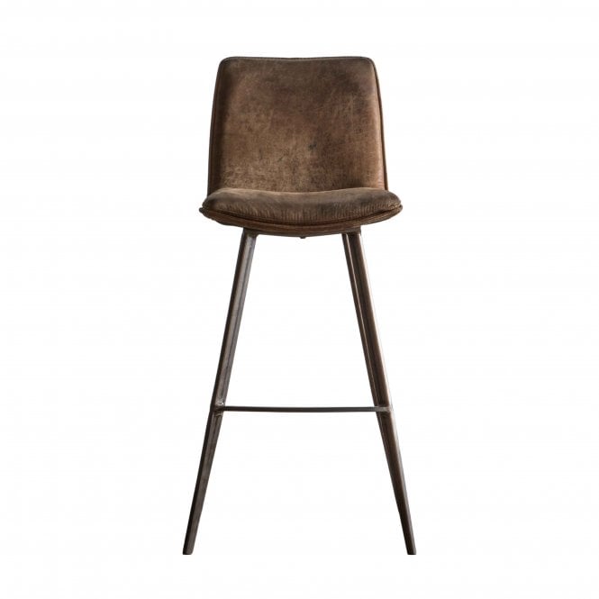 Fabco Collection Polperro Brown Stool (2pk)