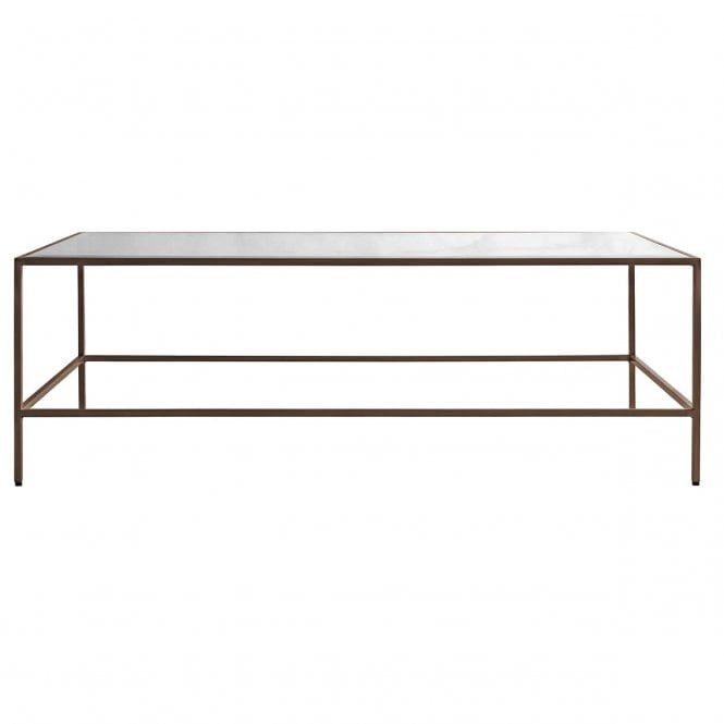 Fabco Collection Redbury Coffee Table Bronze W1200 x D650 x H400mm
