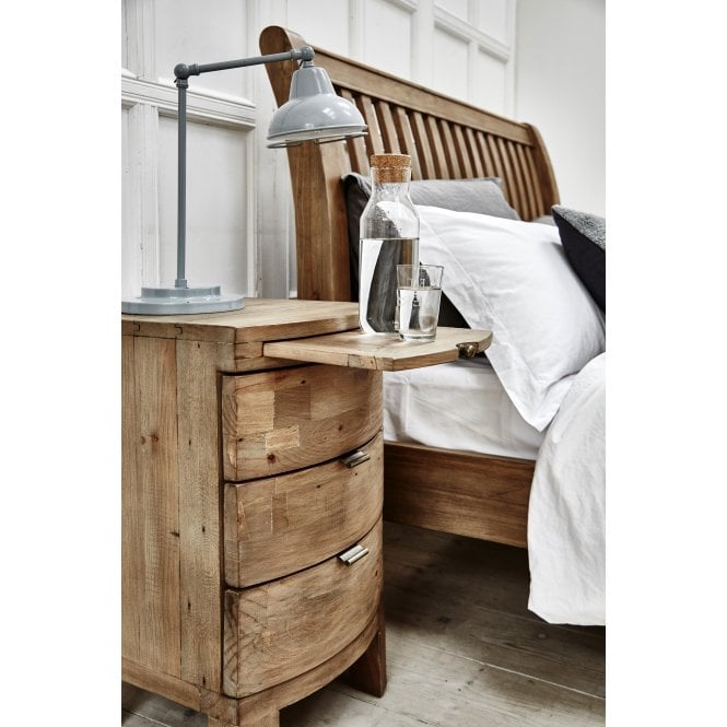 Fabco Collection Riau 3 Drawer Bedside Table