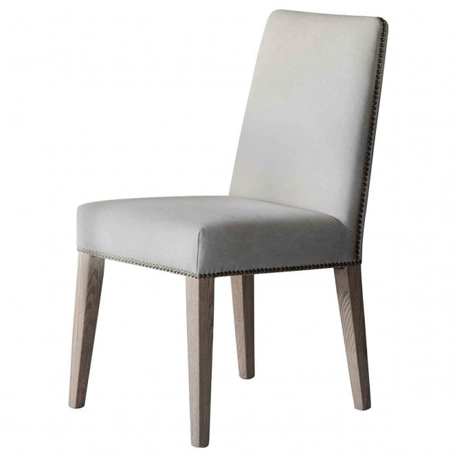 Fabco Collection Roxanne Dining Chair Cement Linen (2pk)