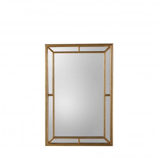 Fabco Collection Summerton Rectangle Mirror Gold
