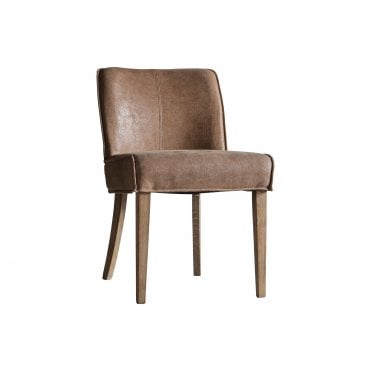 Tawny Chair Brown Leather (2pk)
