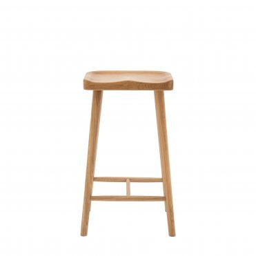 Truro Bar Stool Natural 410x375x675mm