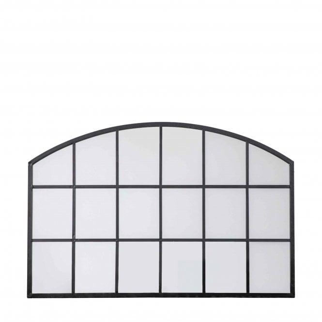 Fabco Collection Wendley Arch Mirror Black