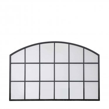 Wendley Arch Mirror Black