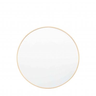 Yanko Mirror Round Gold