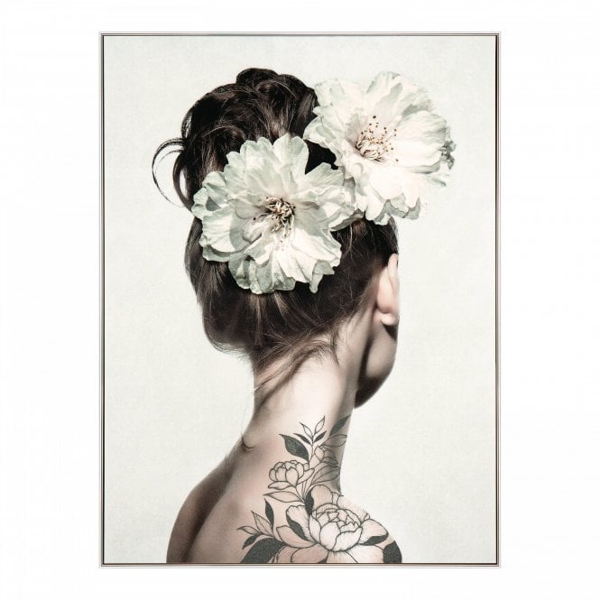 Girl With The Flower Tattoo